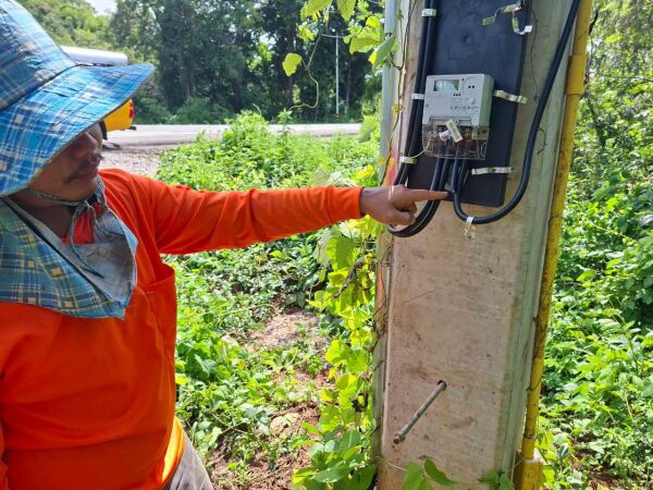 แจ้งเตือน มิจฉาชีพลักลอบตัดสายไฟตู้ควบคุม  พิกัด:  ทางหลวงหมายเลข 1036